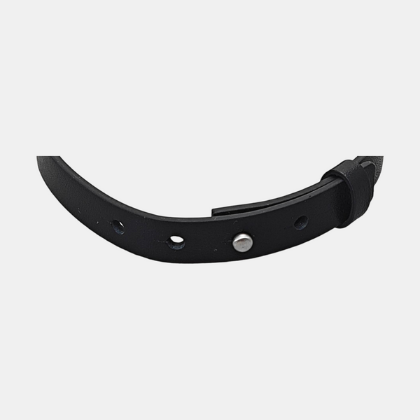 Leather Black Bracelet