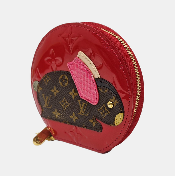 Monogram Patent Leather Red