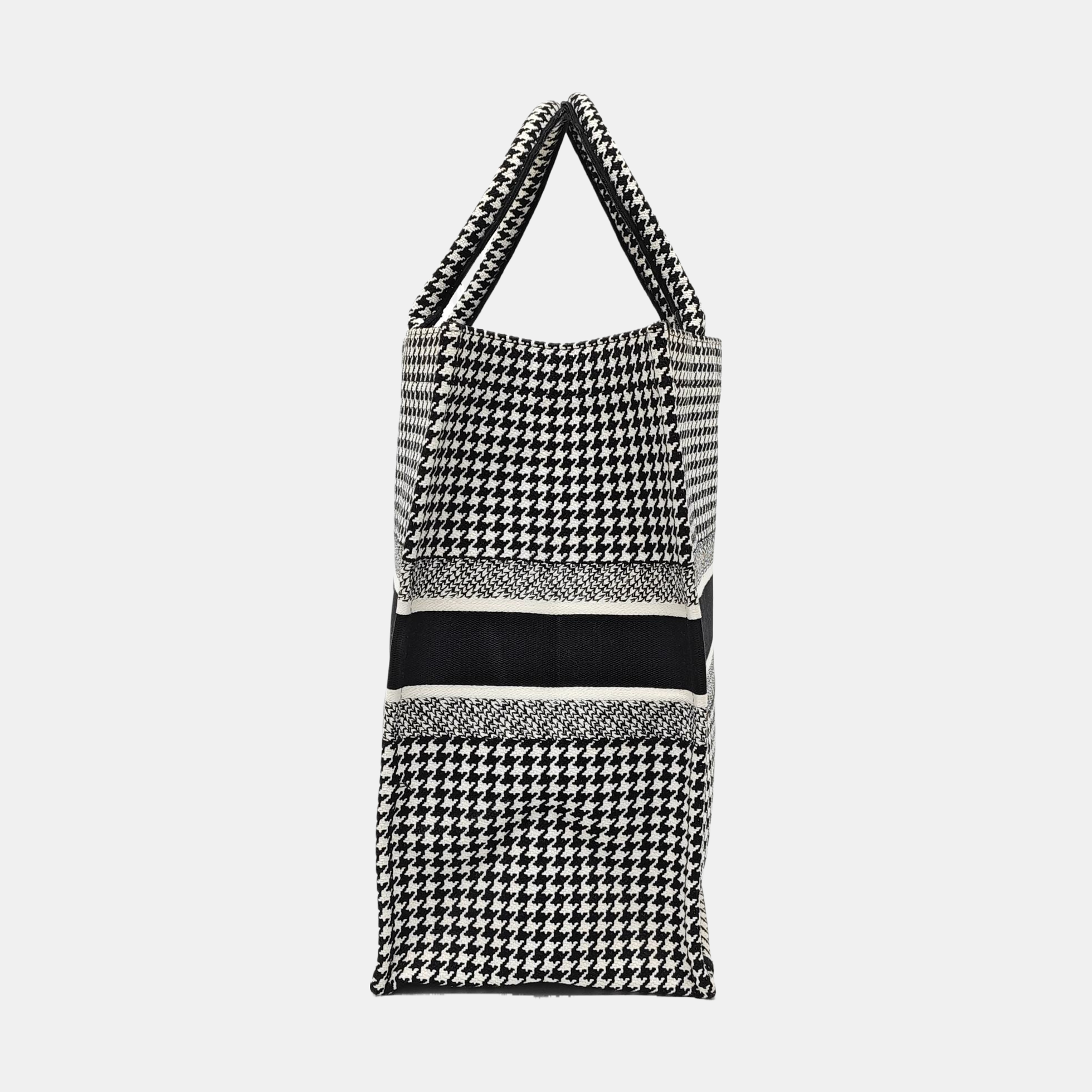 Book Tote Large Canvas Black