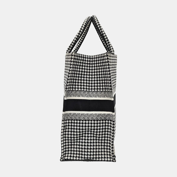 Book Tote Large Canvas Black