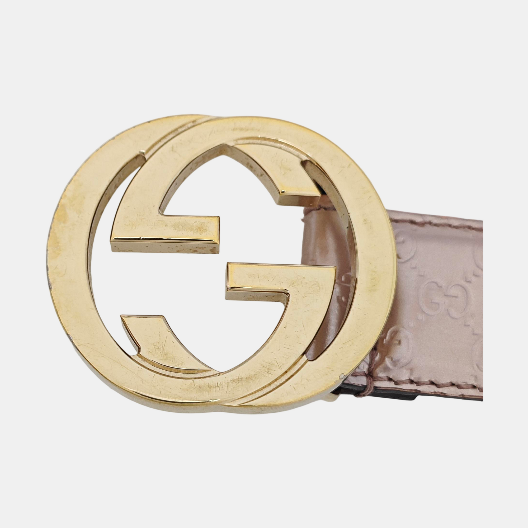 Leather Belt Red