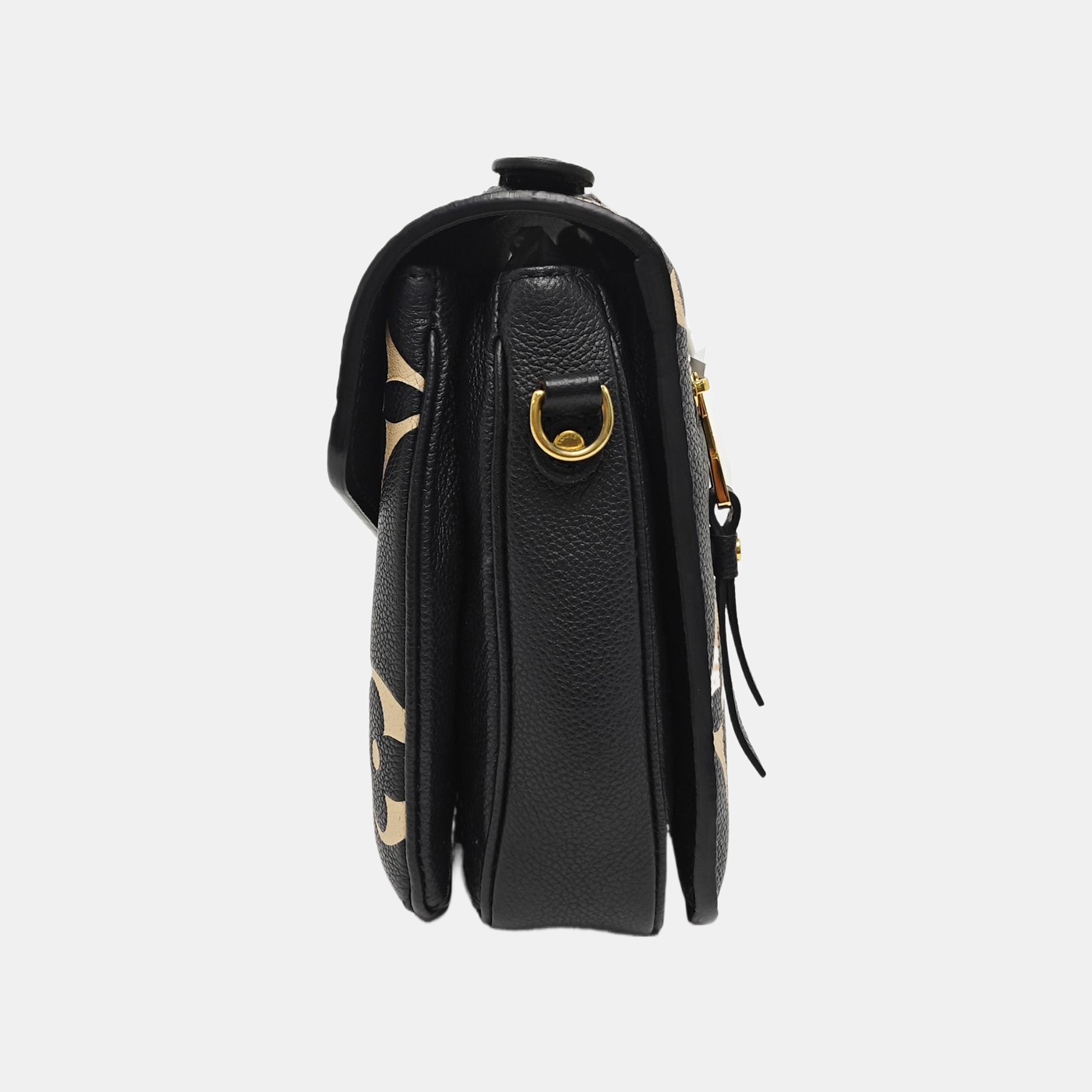 MÉTIS MM Monogram Calfskin Black
