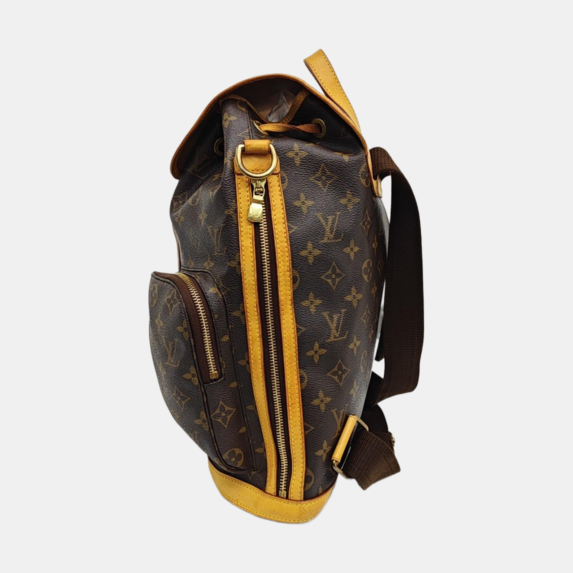 BOSPHORE Monogram Coated Canvas Brown