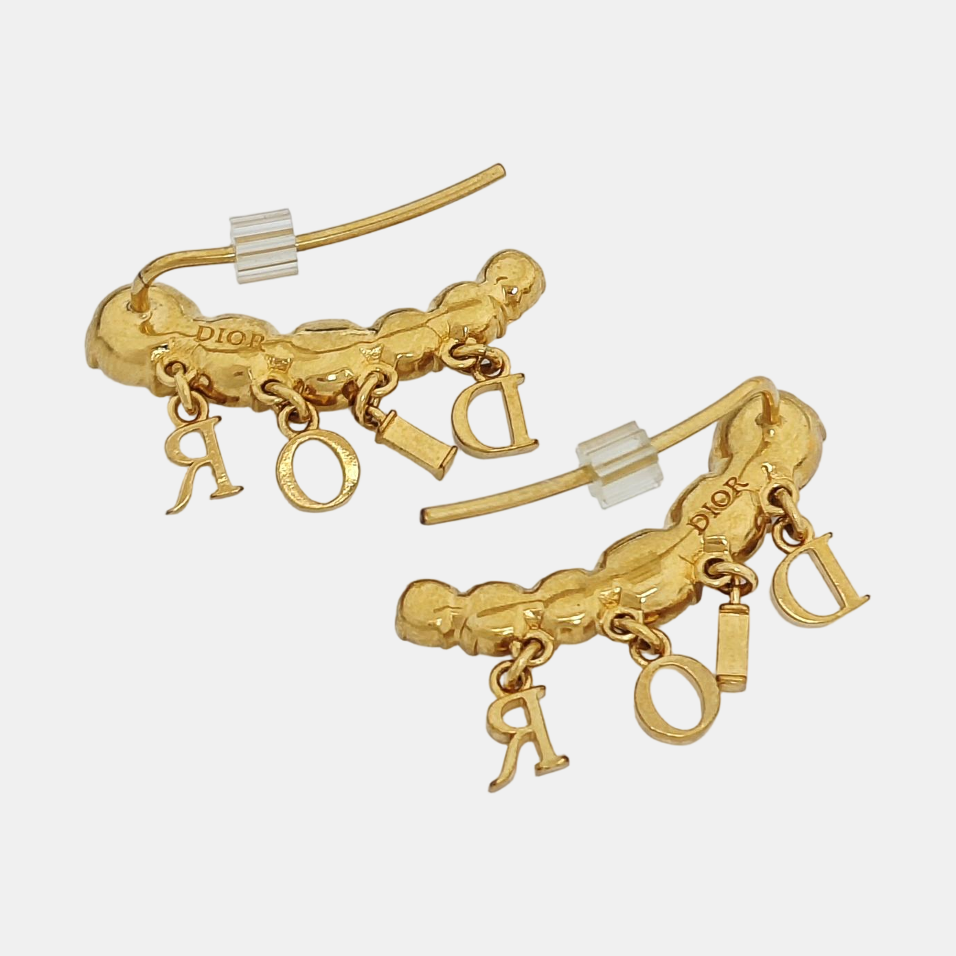 Metal Gold Stud Earrings