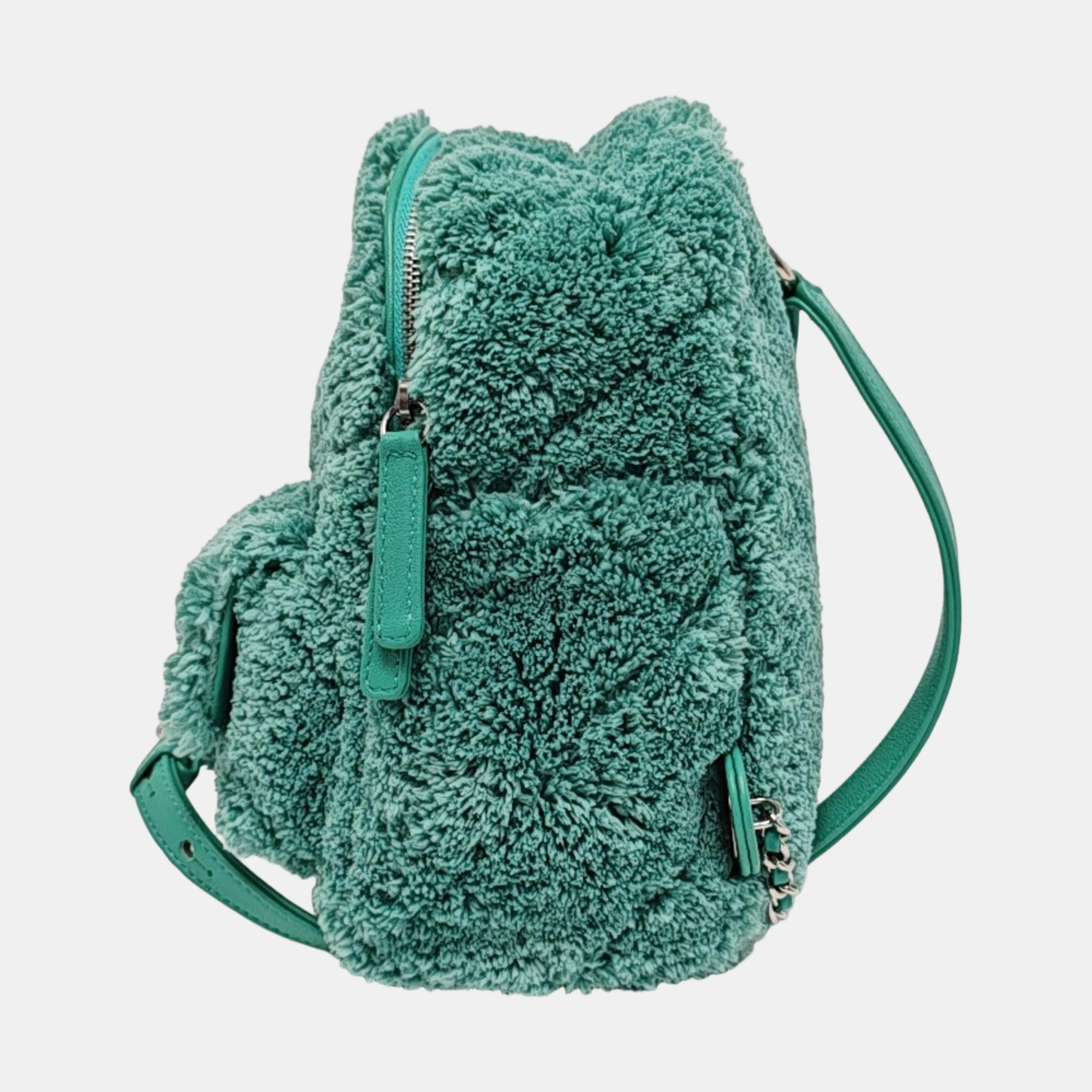 CC POCKET Quilted Fabric Green