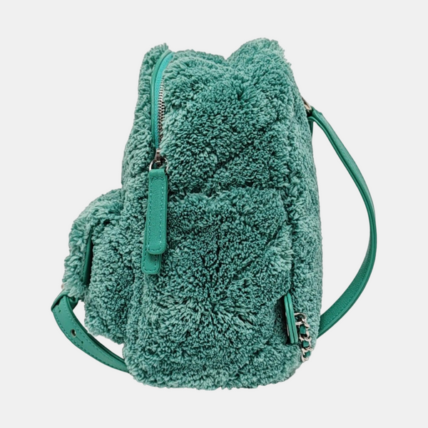 CC POCKET Quilted Fabric Green