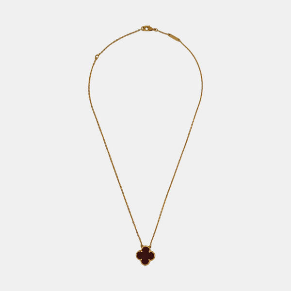 Vintage Alhambra 18k Gold Necklace