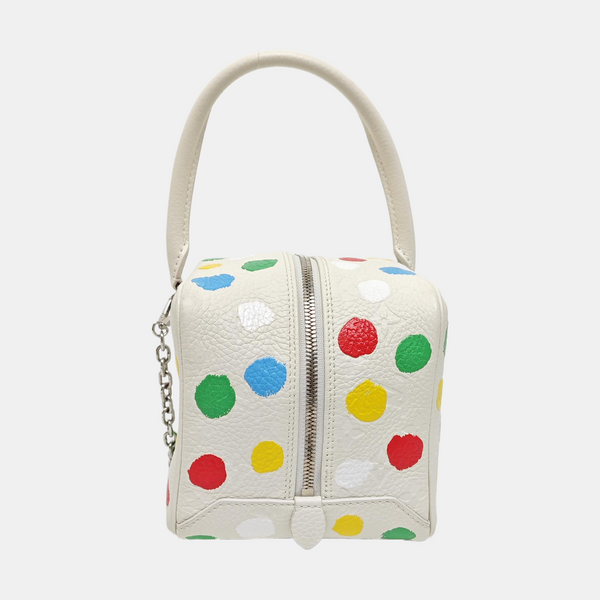 SQUARE Calfskin White