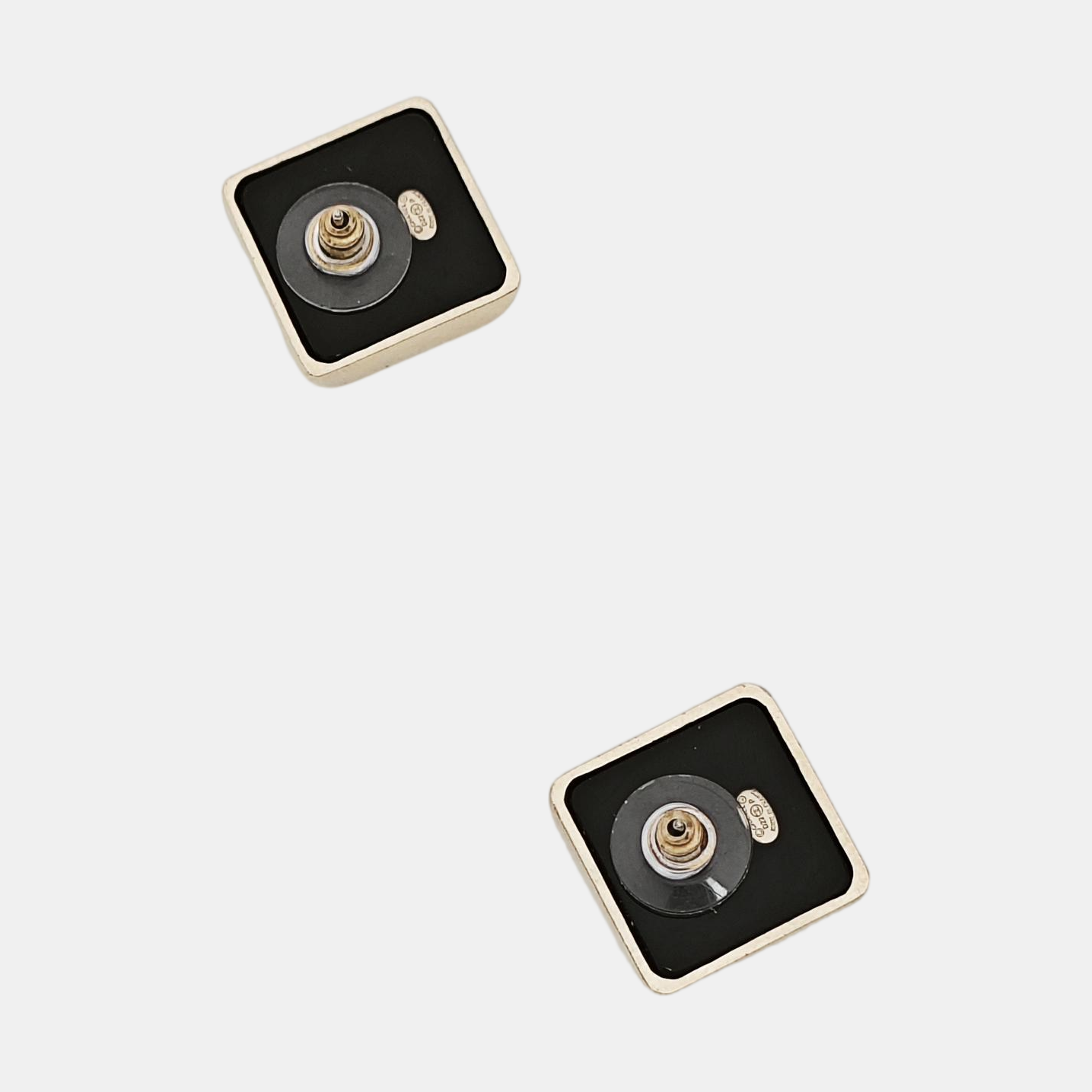 Metal Gold Stud Earrings