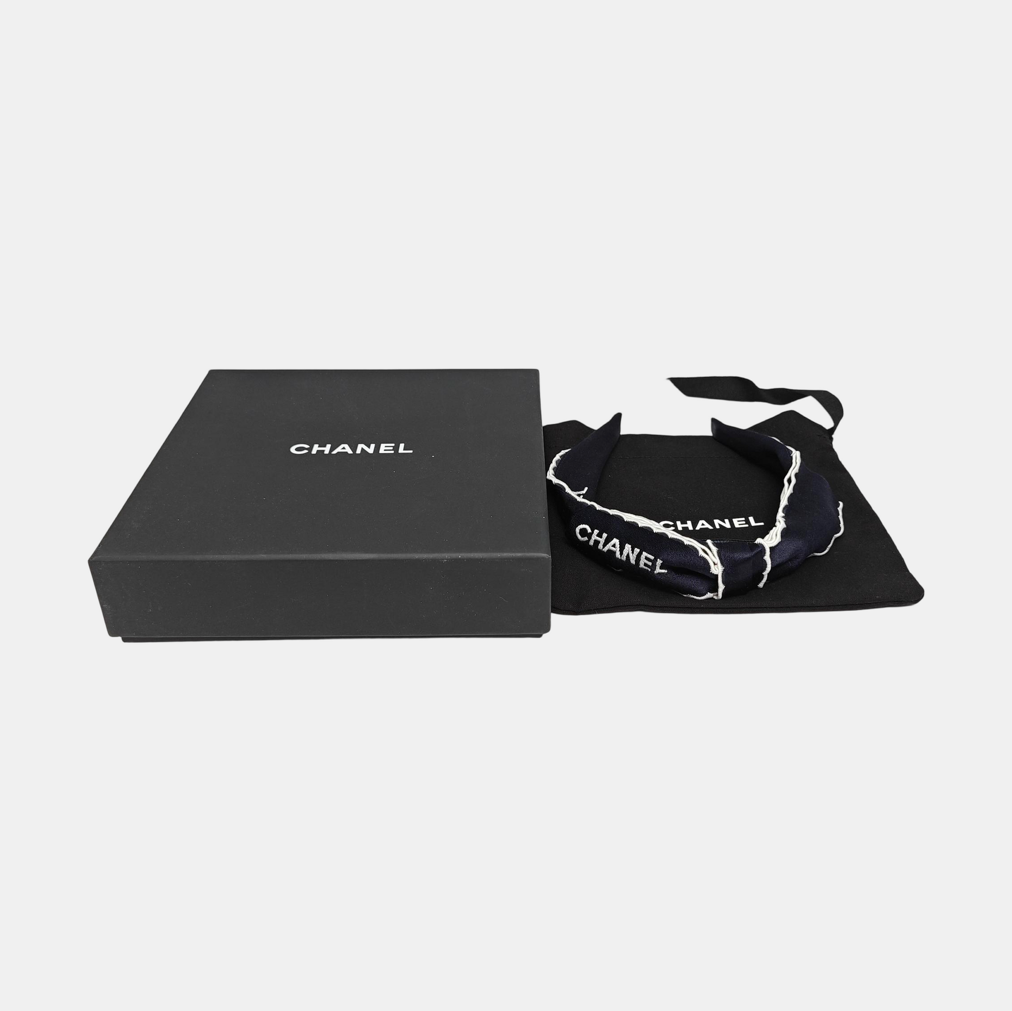 Fabric Hairband Black