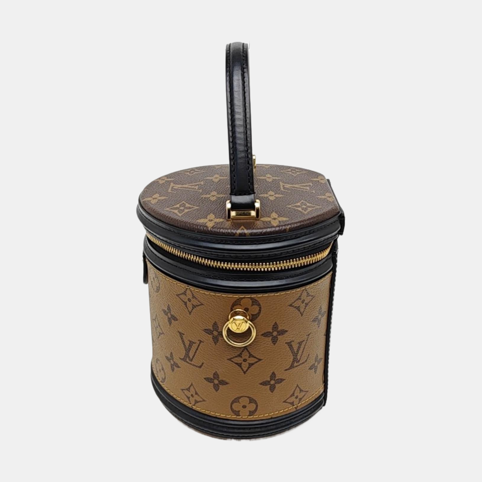 CANNES PM Monogram Coated Canvas Brown