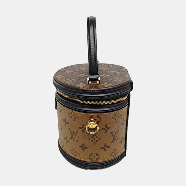 CANNES PM Monogram Coated Canvas Brown