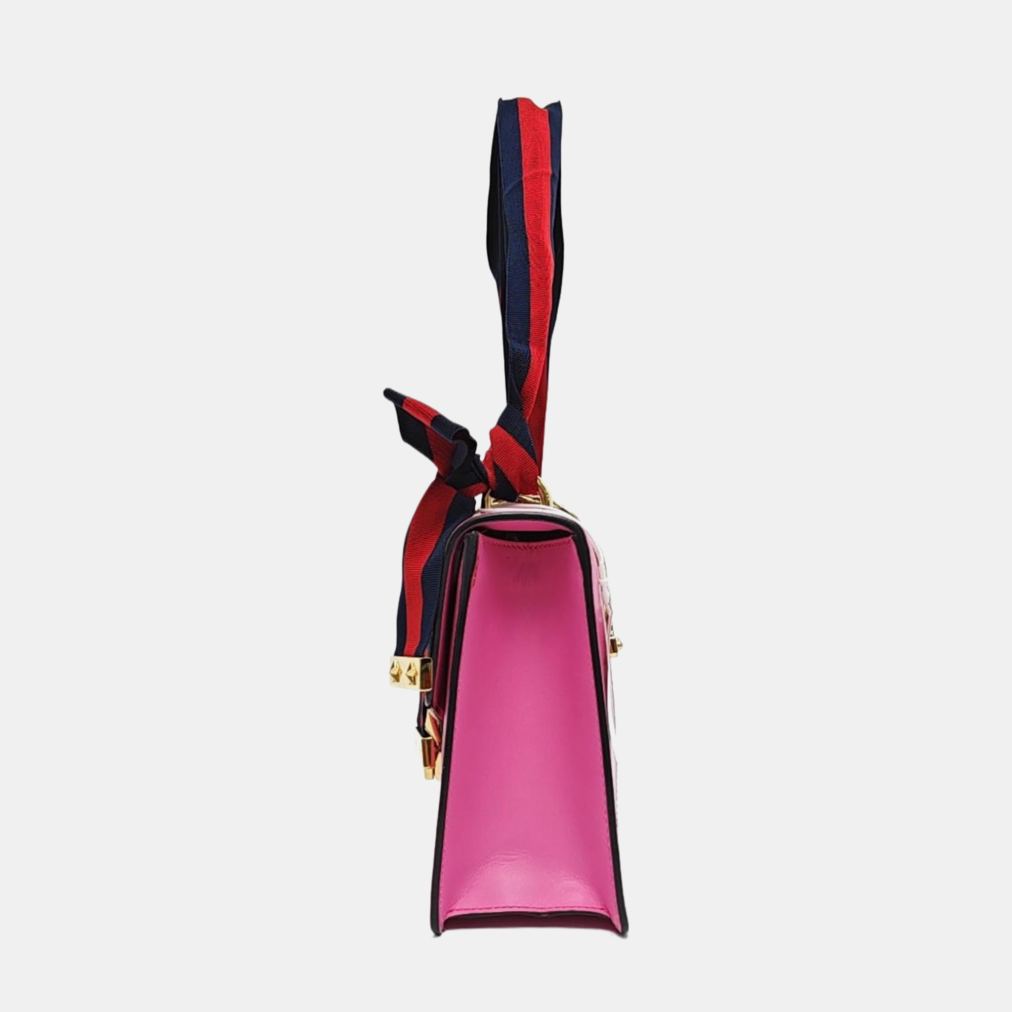 Authenticated pre-owned  Sylvie Small Calfskin Pink - Shoulder Bag at Looply