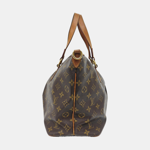 PALERMO PM Monogram Coated Canvas Brown