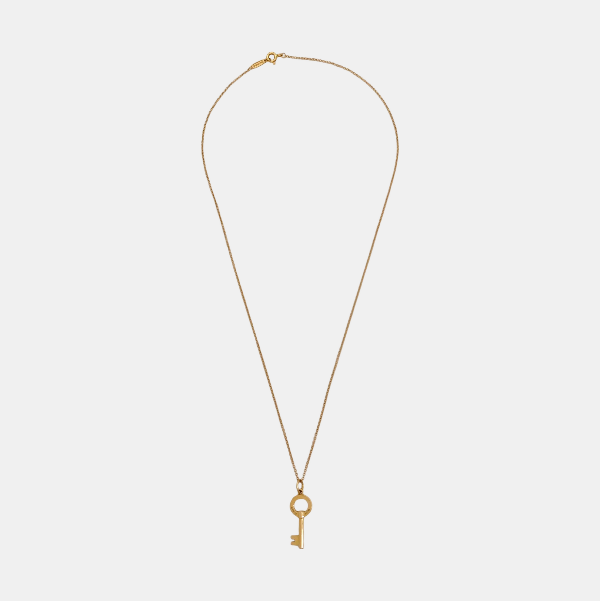 Tiffany Keys 18k Rose Gold Necklace
