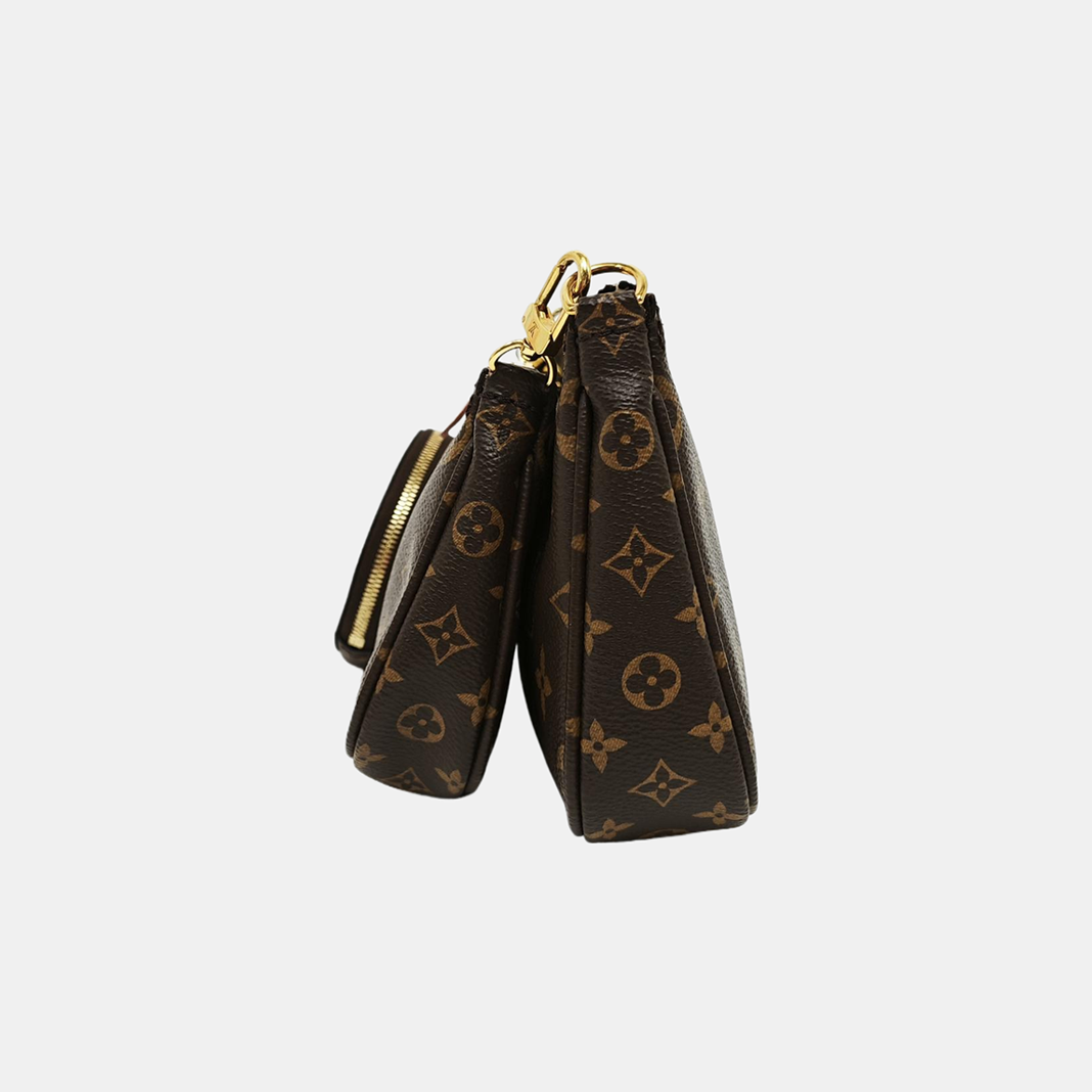 MULTI Monogram Coated Canvas Brown