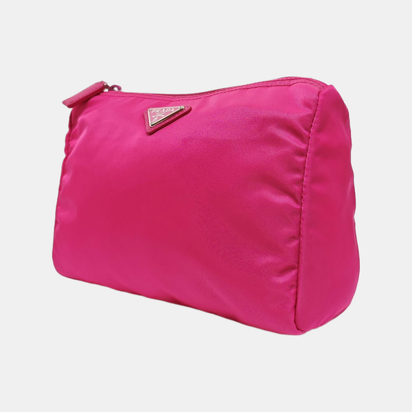 Nylon Clutch Red