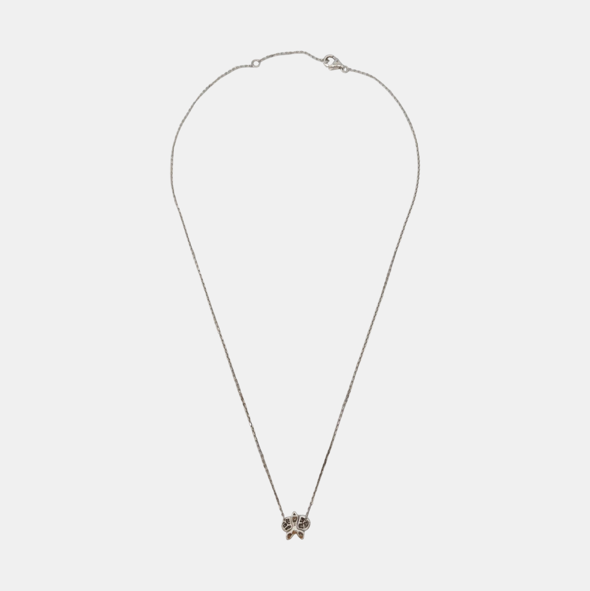 CARESSE D'ORCHIDÉES PAR CARTIER 18k White Gold Silver Necklace