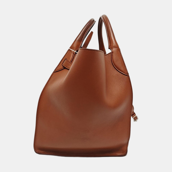 BIG BAG Small Calfskin Brown