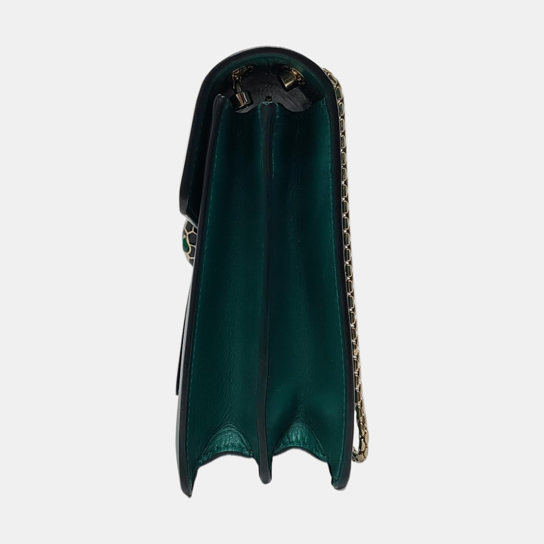 SERPENTI FOREVER Medium Calfskin Green
