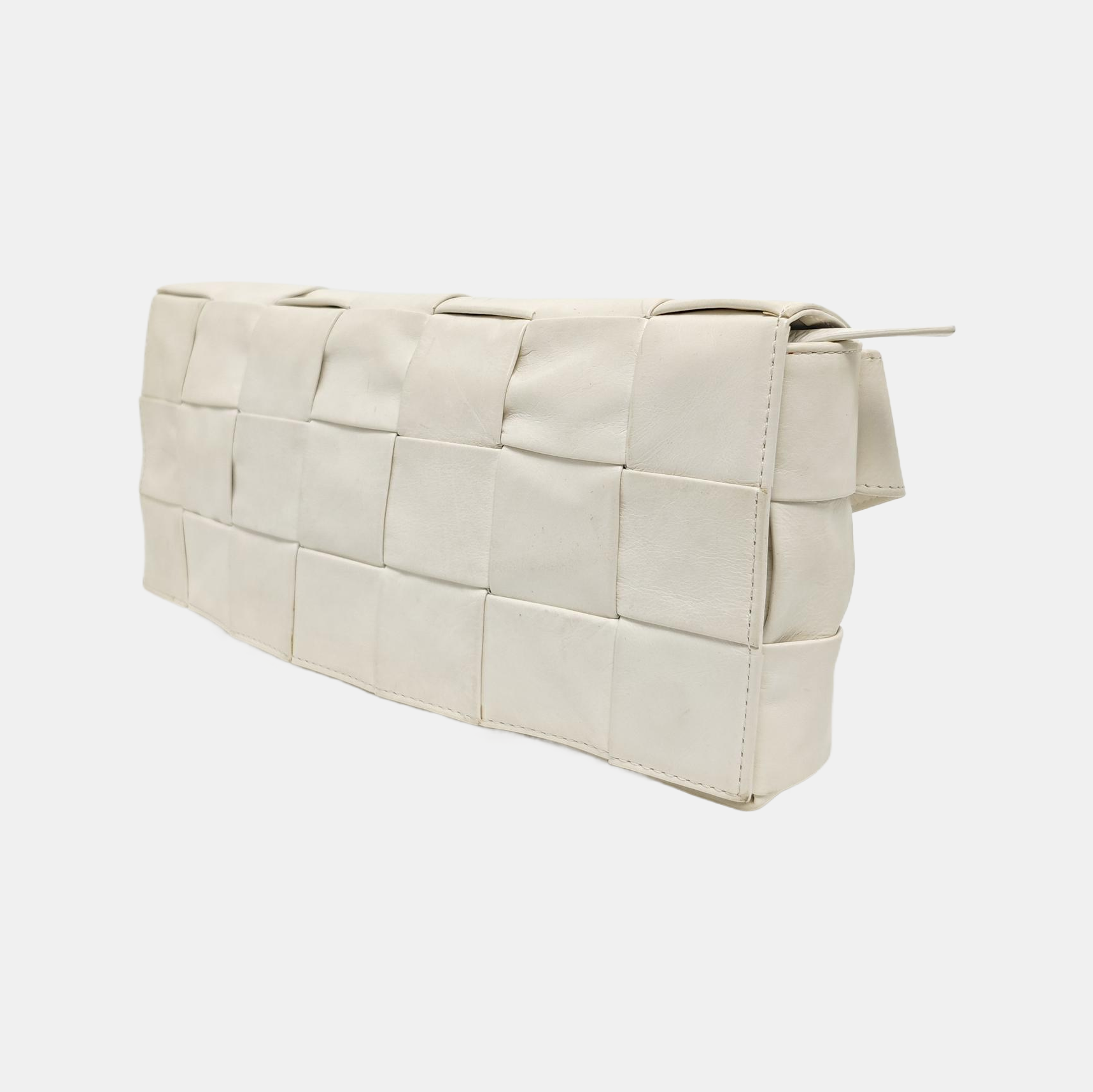 Cassette Medium Calfskin White