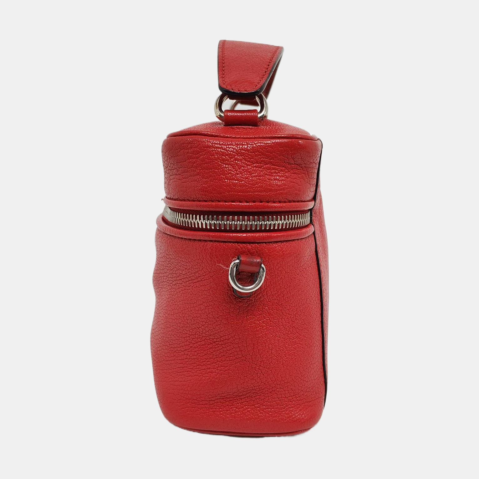 Calfskin Shoulder Bag Red