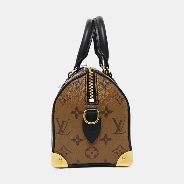 SPEEDY TRUNK 20 Monogram Coated Canvas Brown