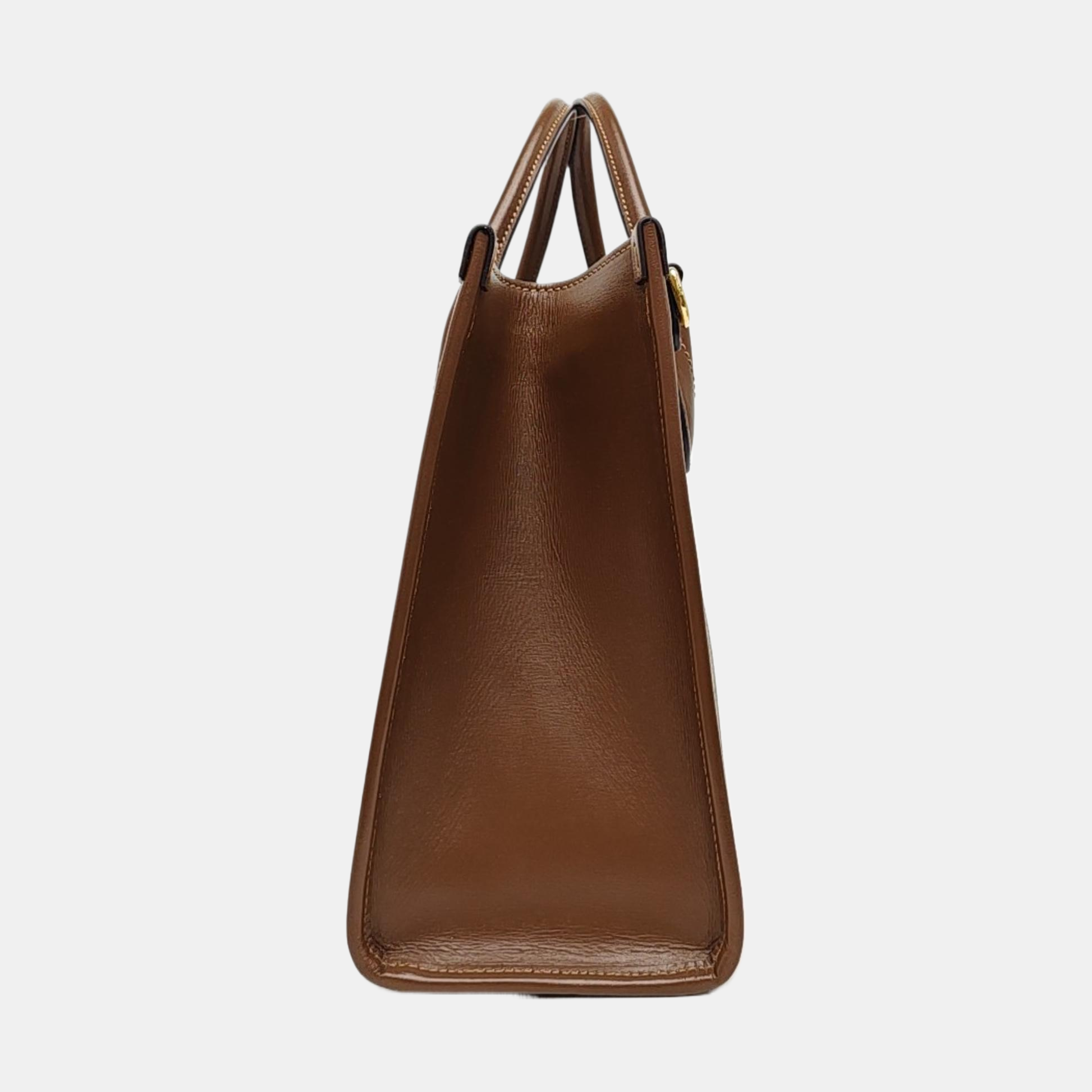 Retro Small Monogram Coated Canvas Brown