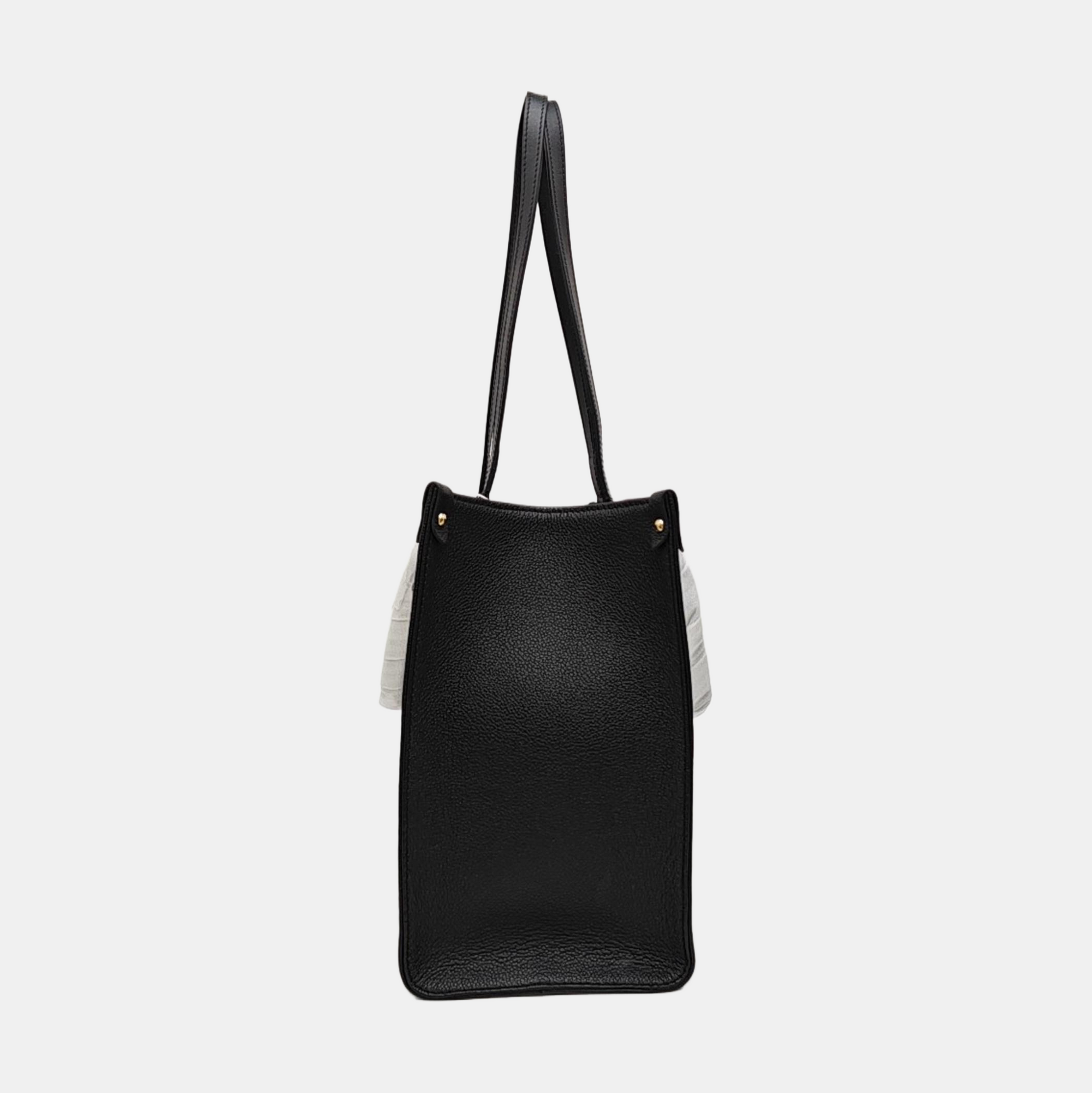 ONTHEGO MM Monogram Calfskin Black