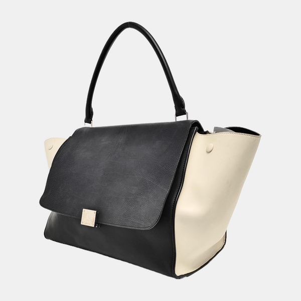 TRAPEZE Medium Leather Black
