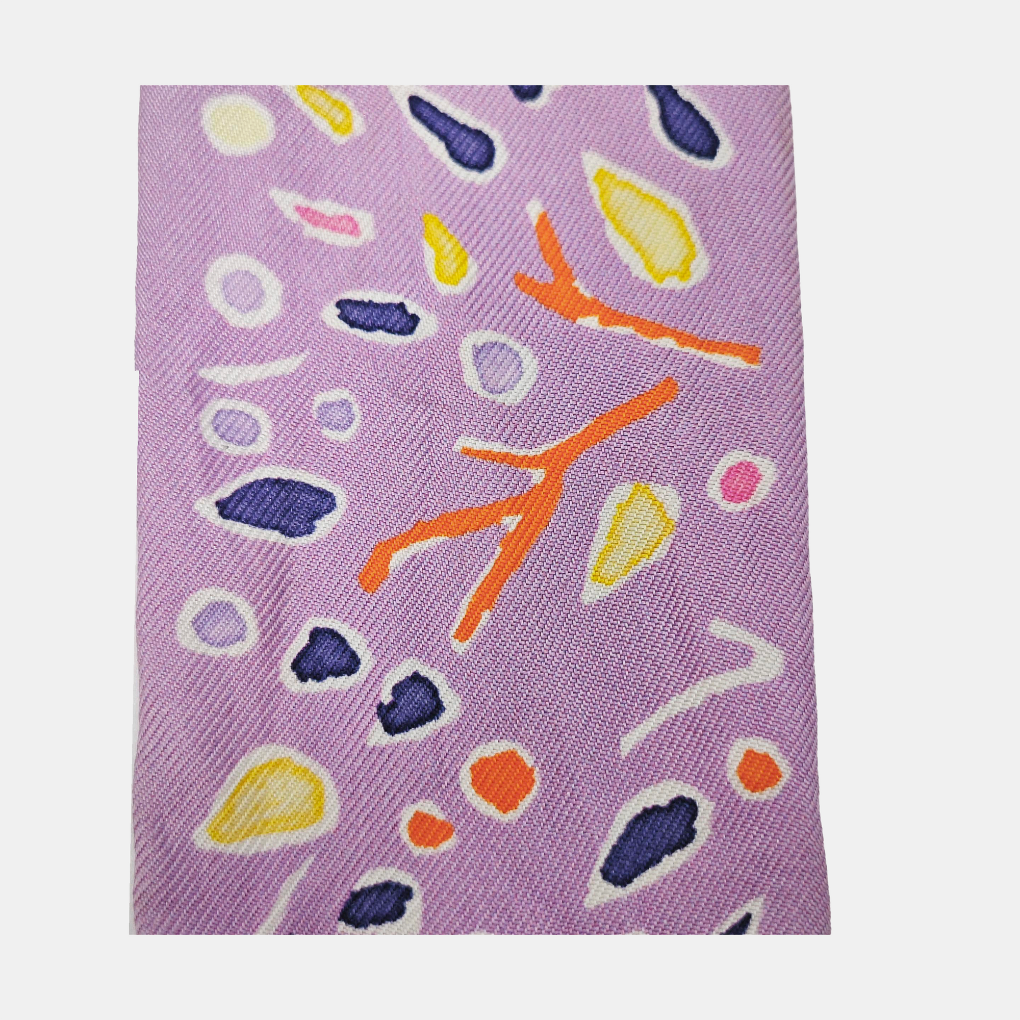 Mulberry Silk Silk Scarf Purple