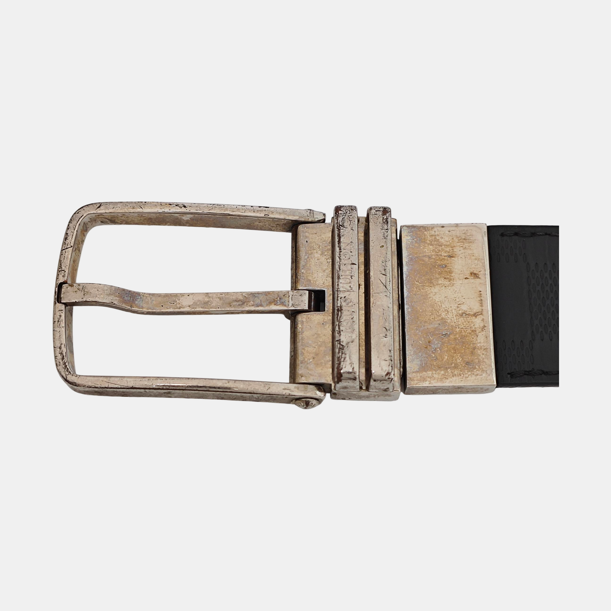 Coated Canvas Belt Black