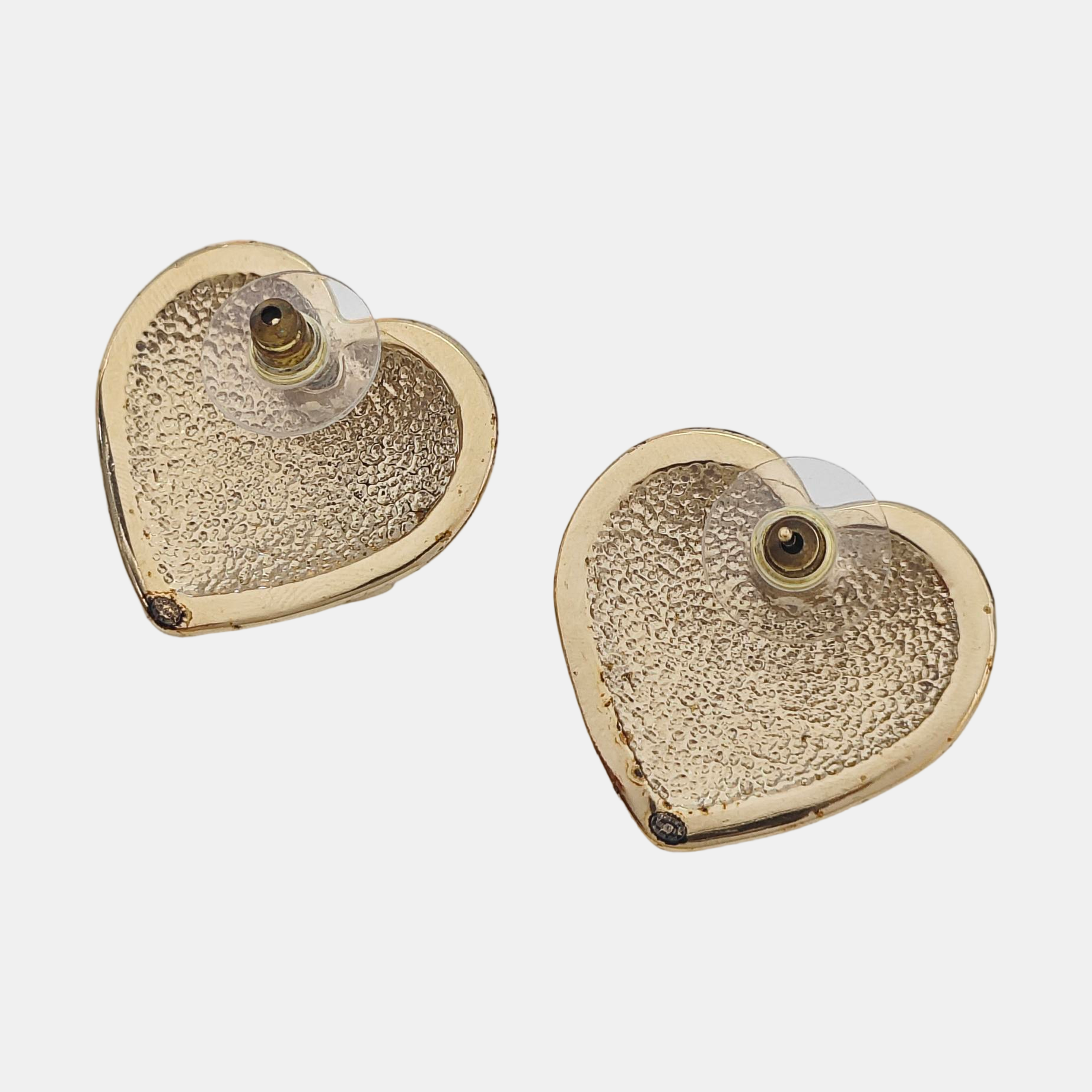 Metal Gold Stud Earrings