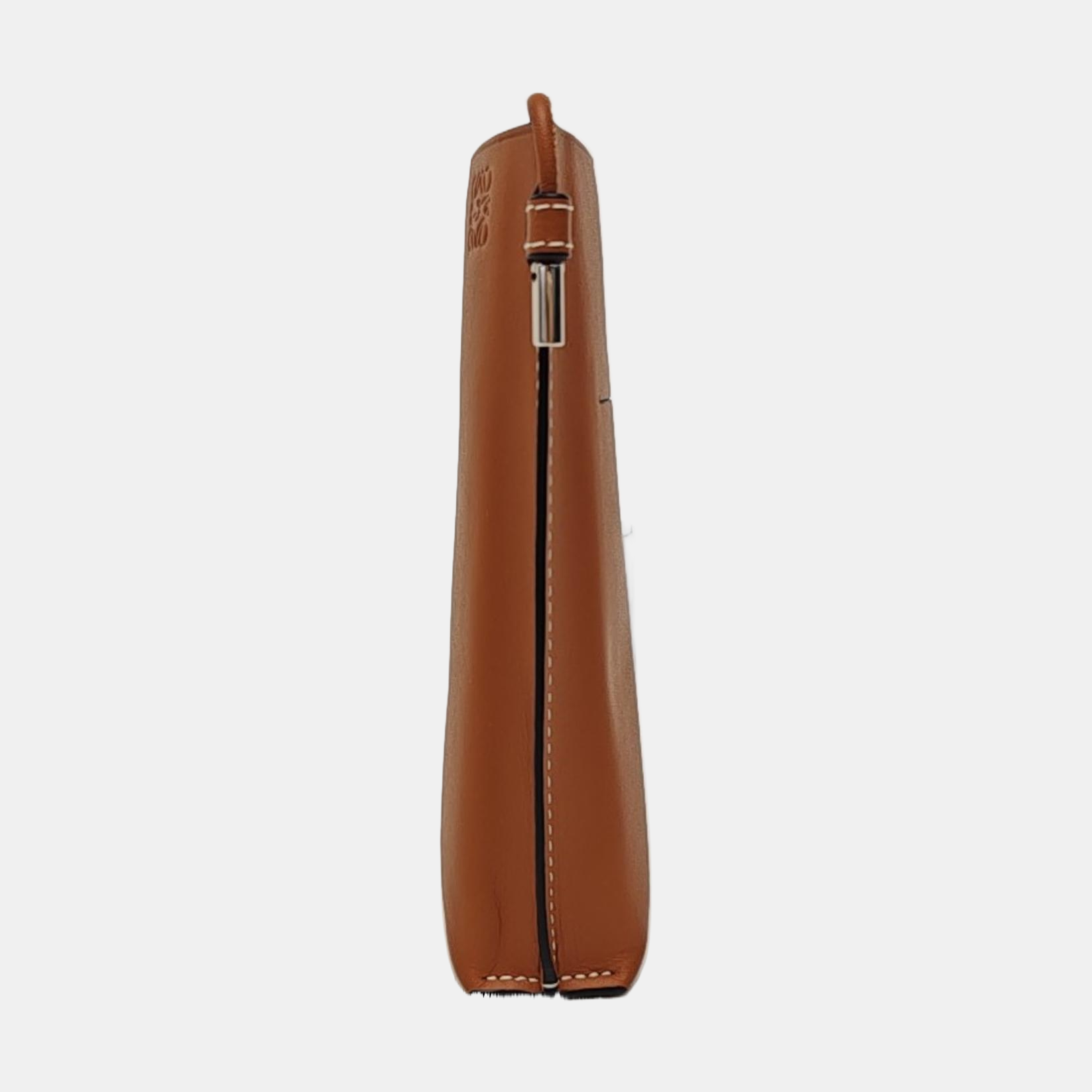 Calfskin Shoulder Bag Brown