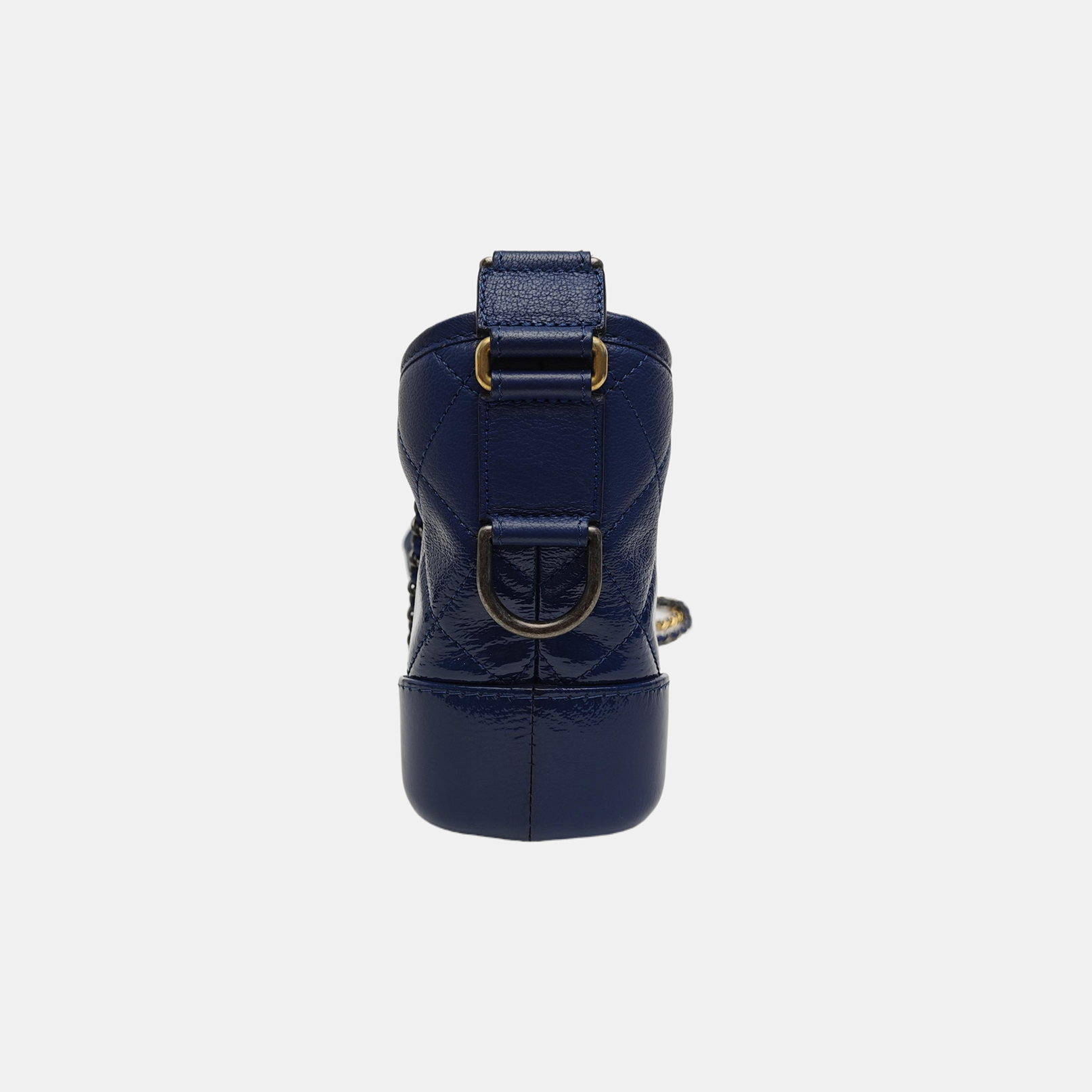 GABRIELLE Small Quilted Calfskin Blue