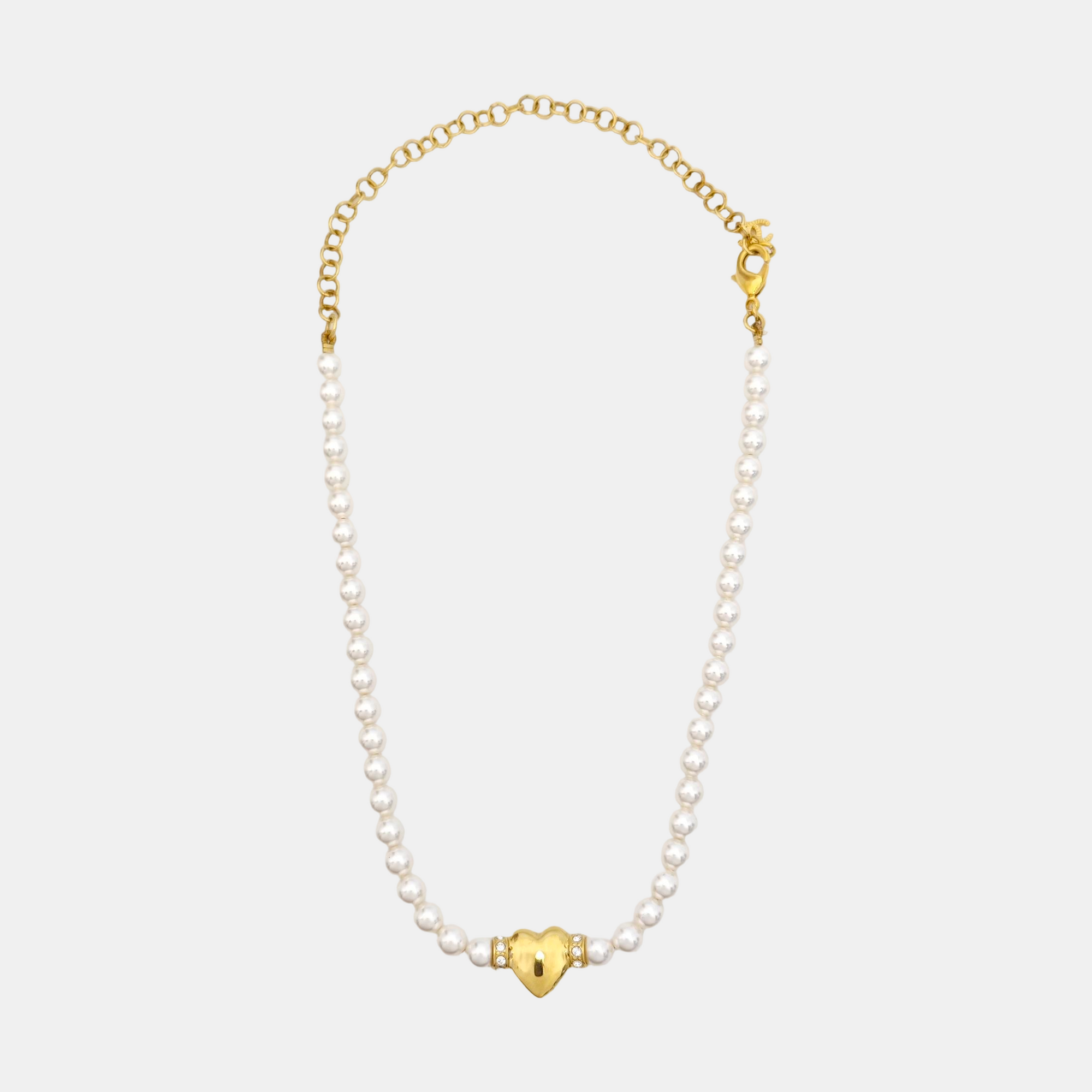 Metal White Necklace