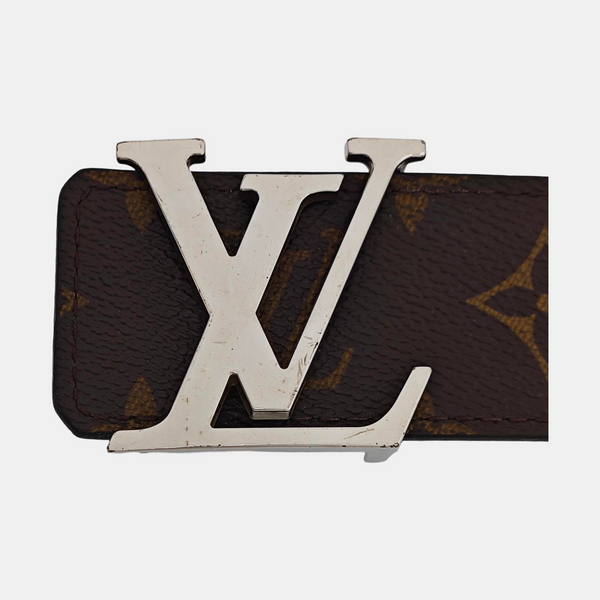 Coated Canvas Belt Brown