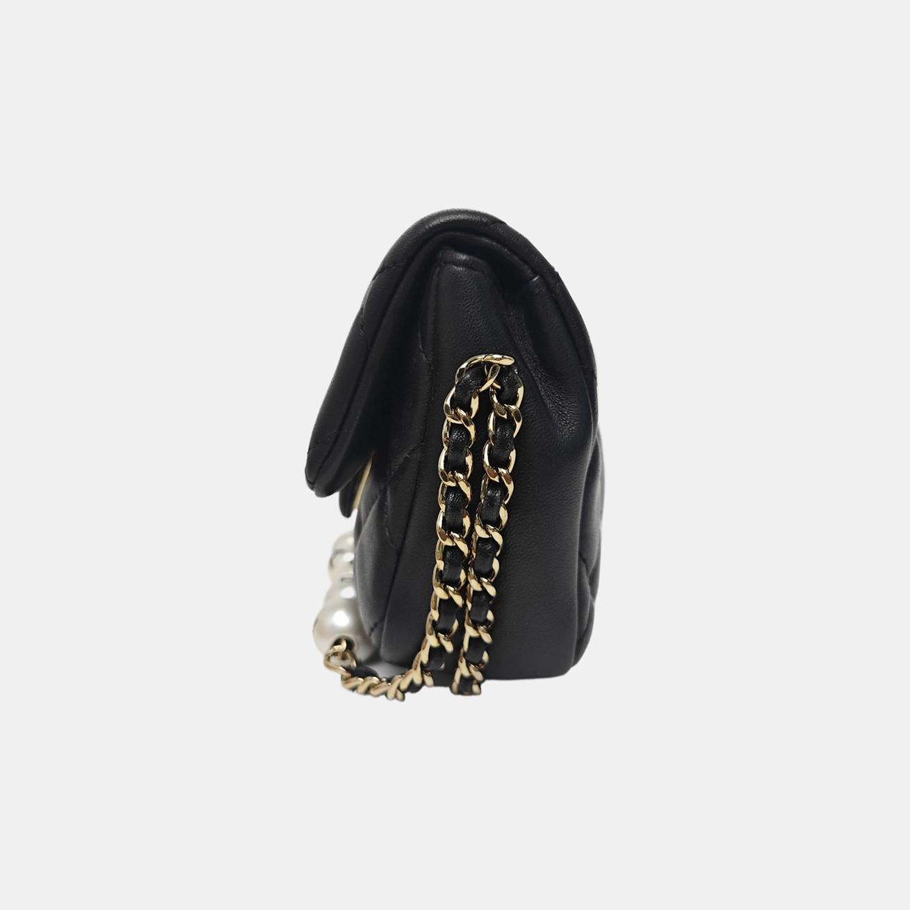 CLASSIC FLAP Mini Quilted Lambskin Black