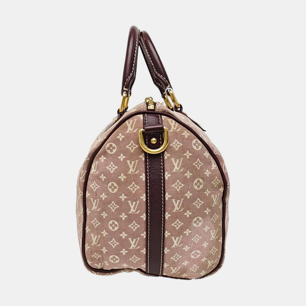 SPEEDY 25 Monogram Canvas Pink