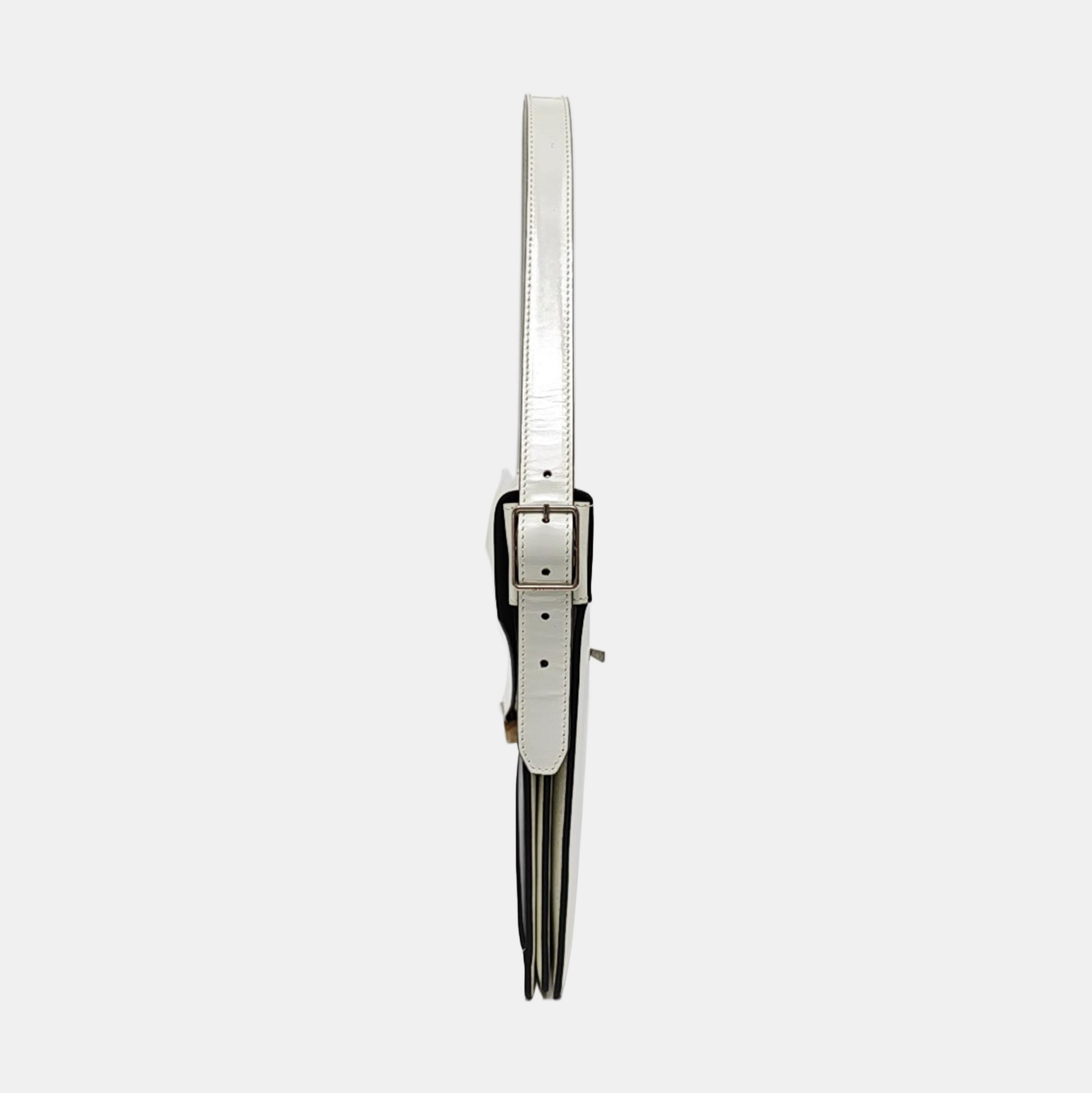 DIAMOND Calfskin White