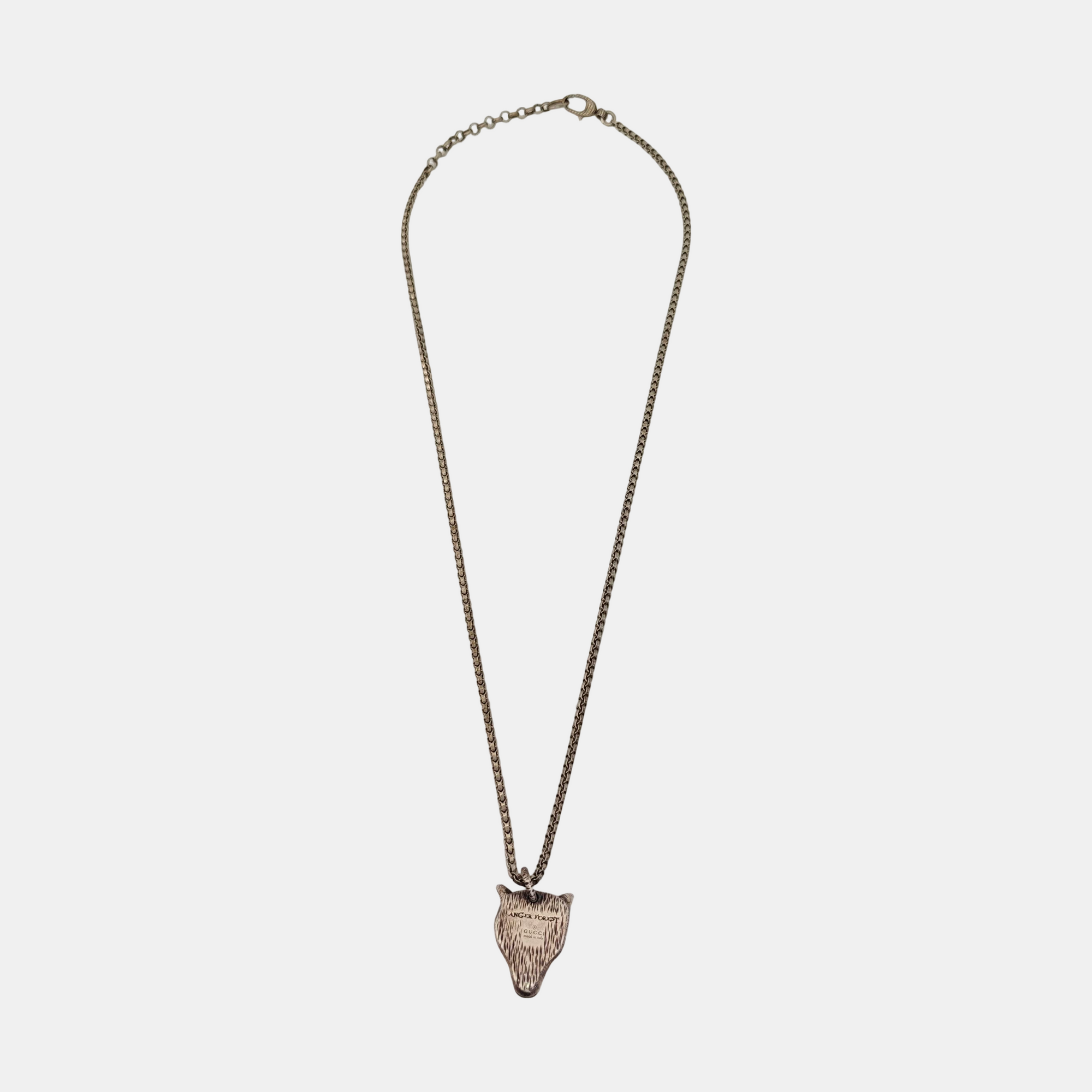 Anger Forest 925 Sterling Silver Necklace
