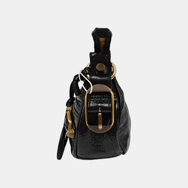 Le Cagole Small Calfskin Black