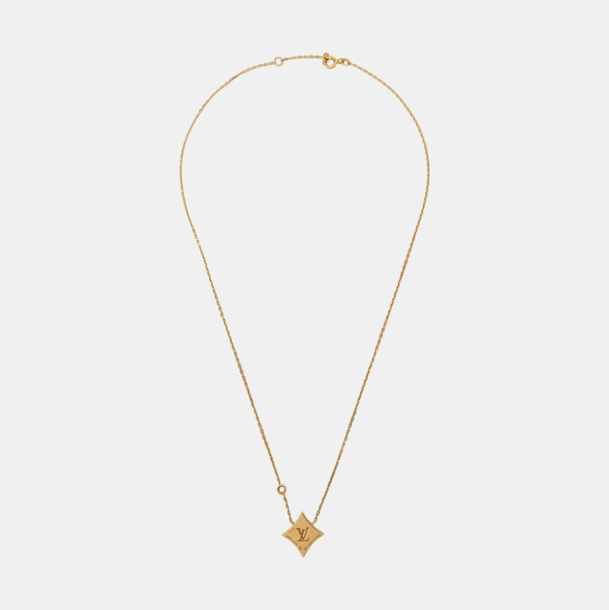 IDYLLE BLOSSOM 18k Gold Green Necklace