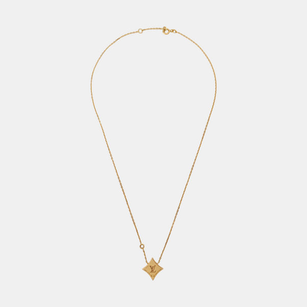 IDYLLE BLOSSOM 18k Gold Green Necklace