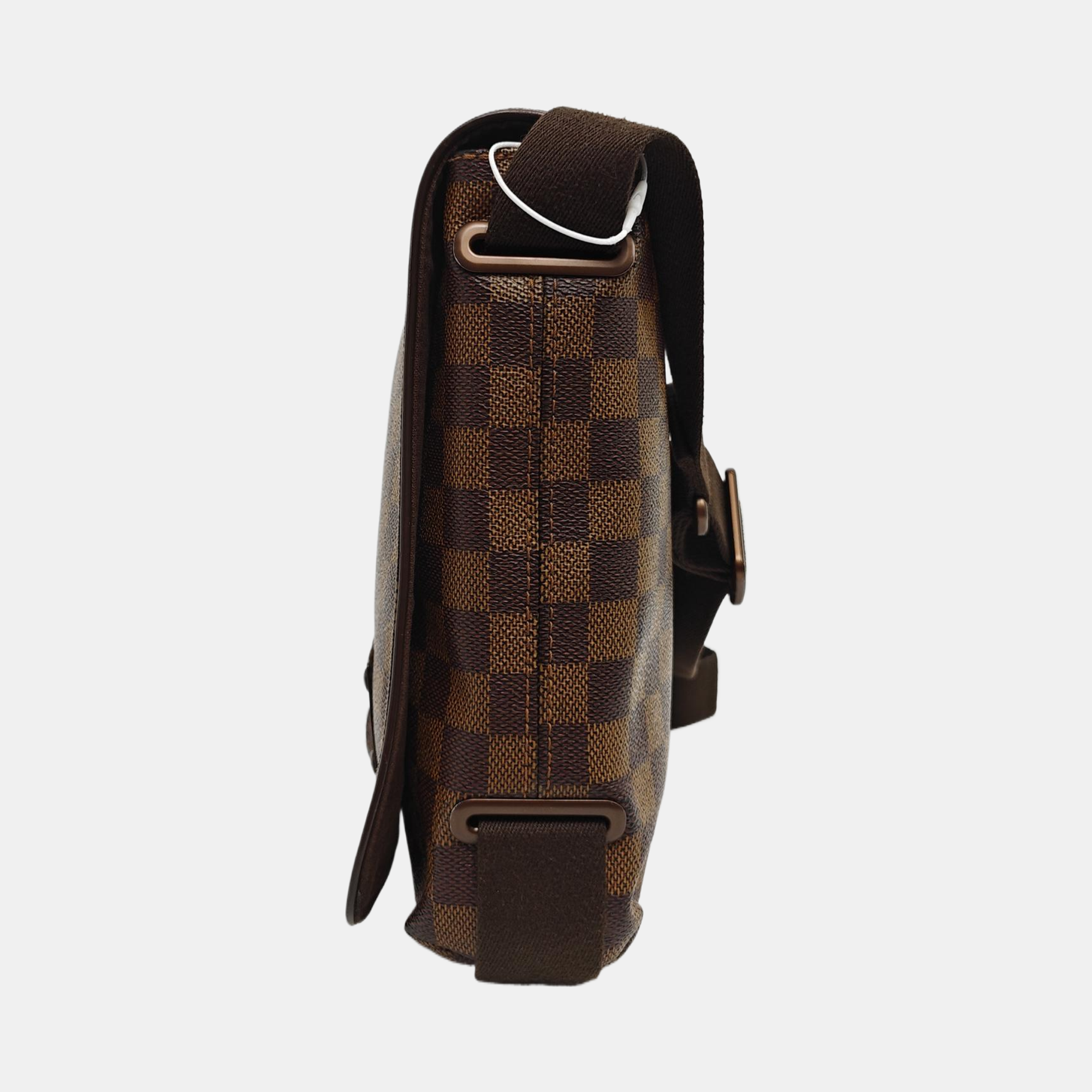 BROOKLYN PM Damier Ebene Coated Canvas Brown