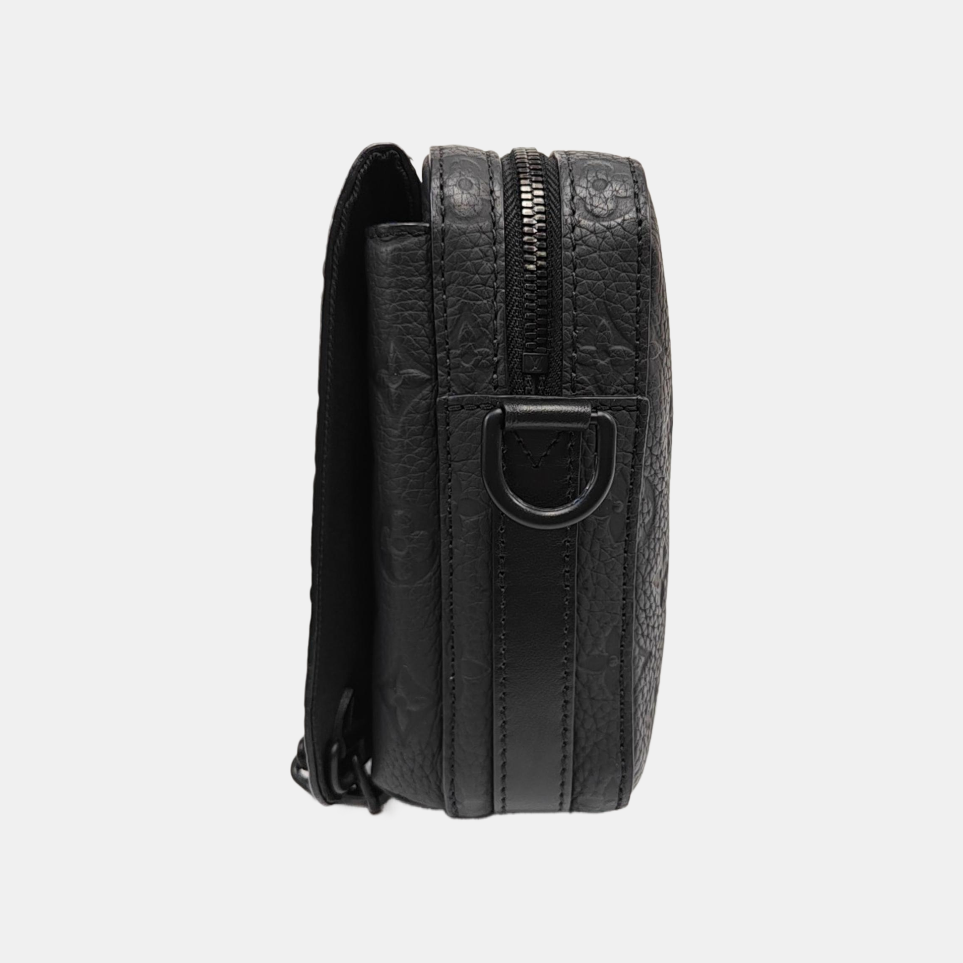 STEAMER Monogram Calfskin Black