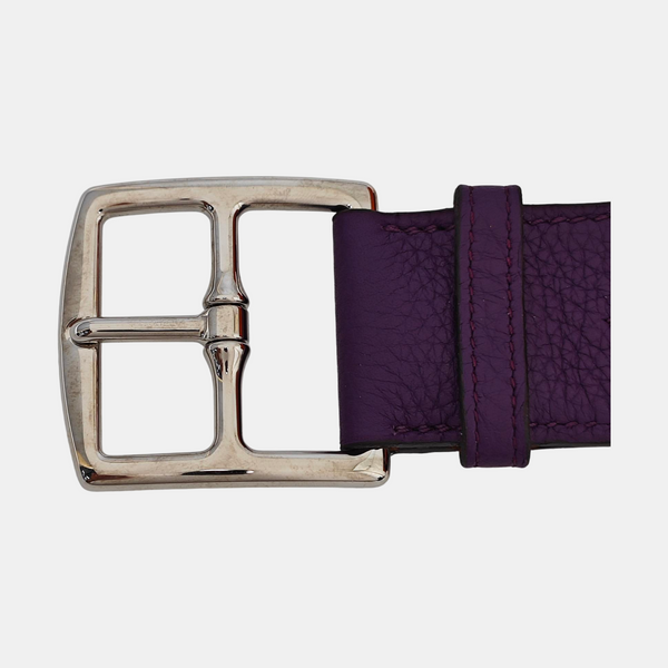 Leather Belt Purple