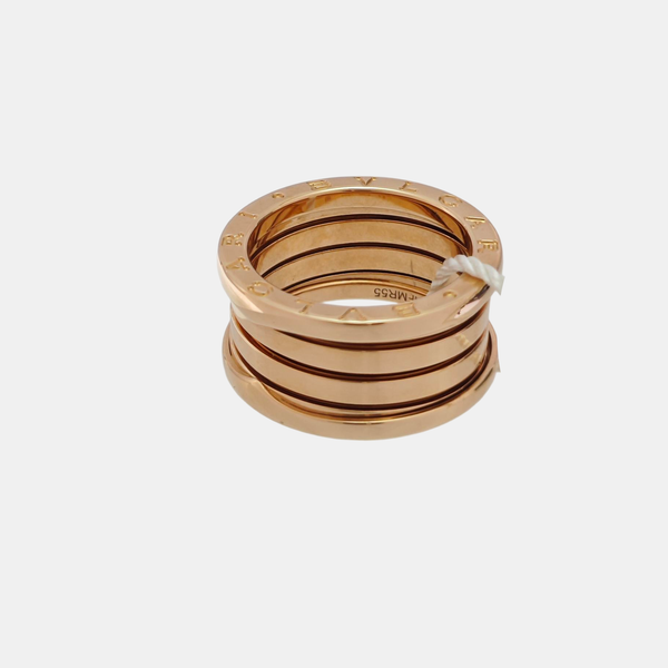 B.ZERO1 18k Rose Gold Ring EU 54
