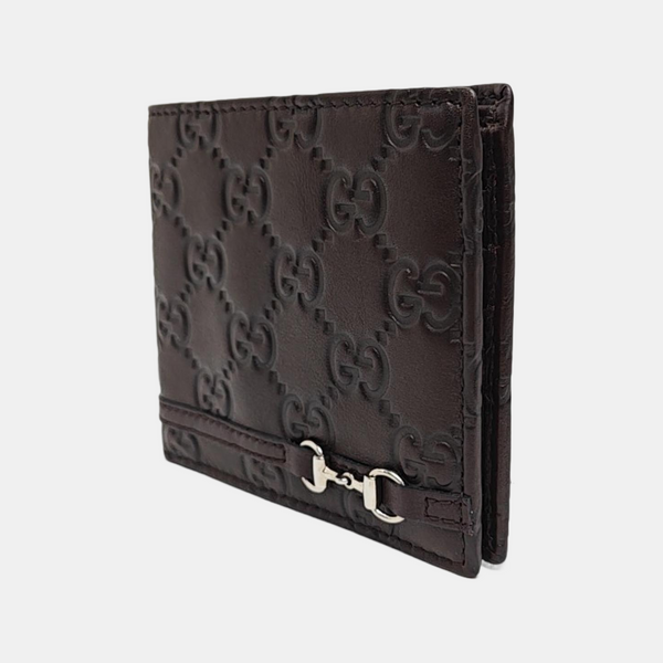 Signature Monogram Calfskin Brown