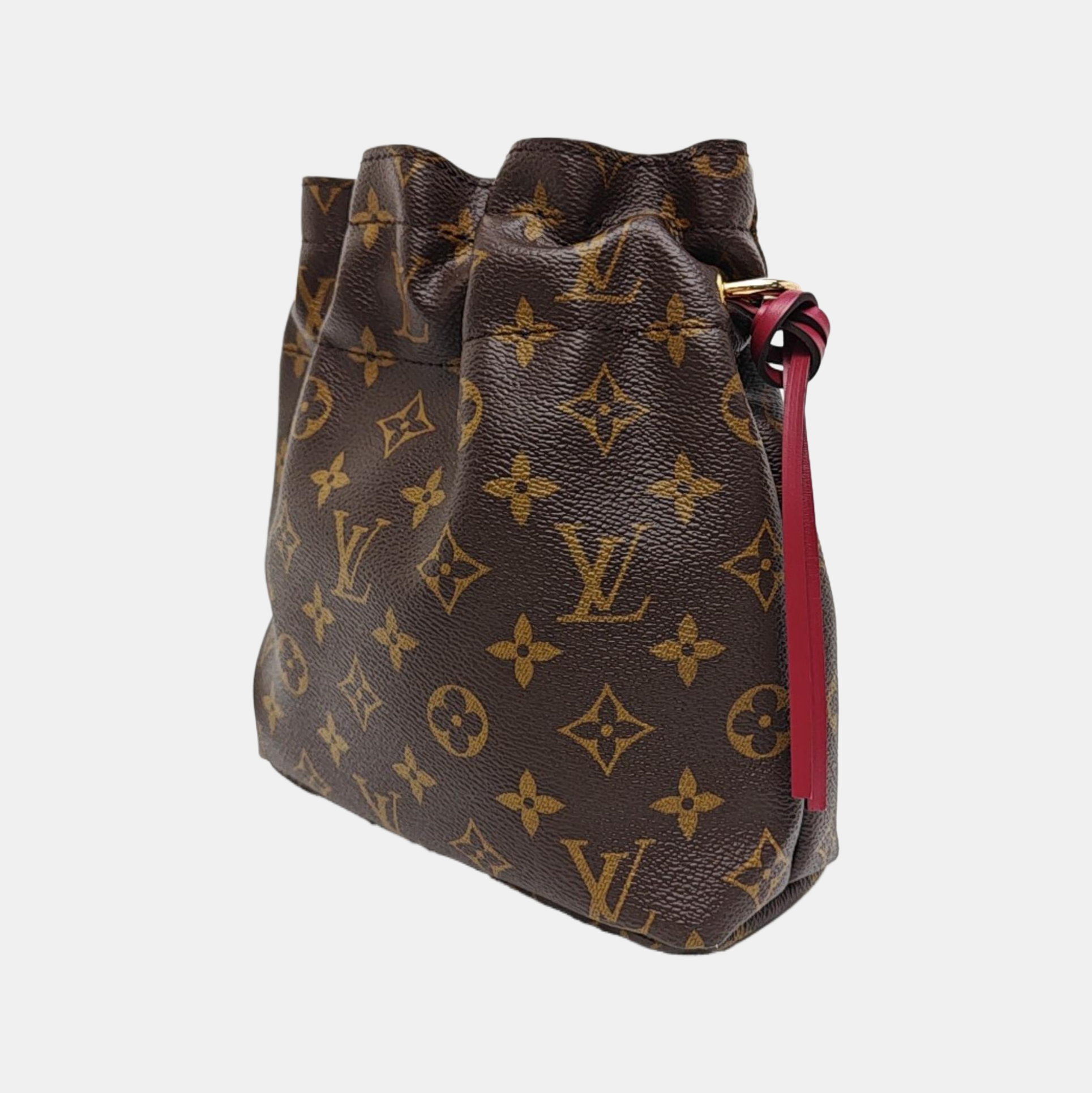 Authenticated pre-owned  NÉONOÉ Monogram Coated Canvas Brown - Bucket Bag at Looply
